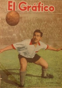 Enrique Cerioni, figura quemera en aquel 1950.