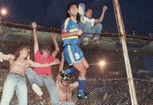 1992. Boca Juniors – San Martin de Tucumán. ¿Nadie festeja conmigo?