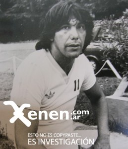 Cholo de entrenamiento. Año 1984. Primer año en la Academia, el club que más lo recuerda. 