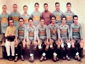 Boca Juniors campeón 1923. Necesitó cuatro partidos para definir el título ante Huracán.