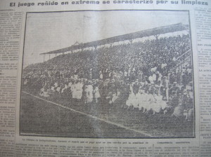 En los años veinte, el pueblo se volcó masivamente a las canchas. Eran parte del profesionalismo larvado. El llamado Amateurismo Marrón.