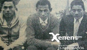No eran todos paraguayos. En la foto aparecen Pedro Munt, Tranquilino Garcete y el argentino Jacinto Venialbo. A la derecha, junto a Munt y Garcette, se encuentra Jacinto Venialbo. Argentino, nacido en Misiones. Eran la linea media del equipo.