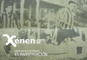 Flecha de Oro Lauri deja en el camino al cordobés Pacheco. Los Profesores remontaron un 0-3 en el Gasómetro. Año 1932. 