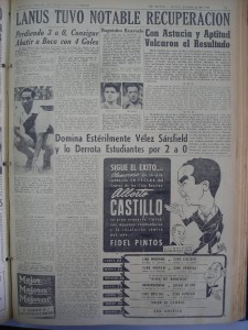 LDT 1949 Ficha Lanus Boca xenen