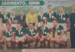 El Club A. Sarmiento de la ciudad de Junín fue el primer equipo del interior nacional beneficiado por las políticas de Valentín Suárez dentro de AFA.