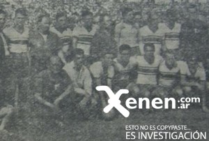 5 de diciembre de 1959. El equipo de Chacarita que venció 2 a 0 a Talleres de Escalada y regresó a la máxima divisional.