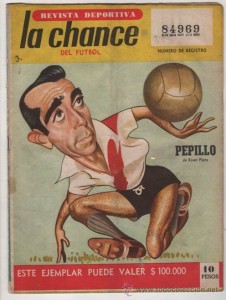 Pepillo llegó a River en 1961. Suplente de Di Stéfano en el Real Madrid, su rendimiento fue muy pobre. 