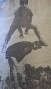 Panadero Díaz y Roberto Perfumo. 