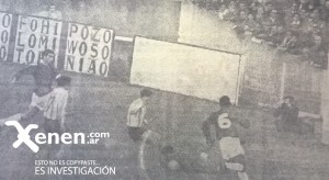 El derechazo del Yaya se convertirá en el único gol de la tarde. Racing igualaba el récord de Boca 1943/44.