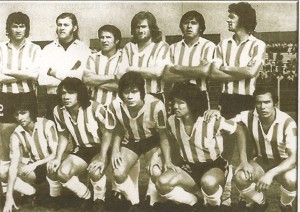 Gimnasia de Jujuy 1975. Finalista en el torneo octogonal. Quedó cuarto, muy cerca del título.