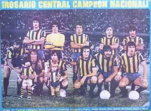 "Y ya lo vio...es el equipo de Don Angel Tulio Zoff". Central campeón Nacional 1980 que derrotó a Racing de Córdoba en las finales.