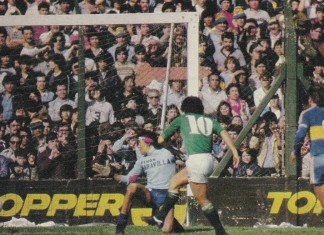 Ferro Carril Oeste 4 – 0 Boca Juniors. Metropolitano 1983.