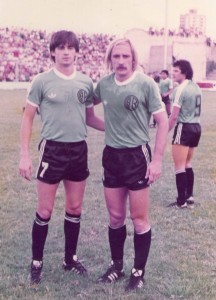 Germán Martelotto y José Pepona Reinaldi. Dos cracks de Belgrano de Córdoba. Nacional de 1984.