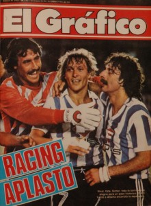 Miguel Angel Wirzt, Pampa Orte y Néstor Sicher. Tapa de El Gráfico. Diciembre de 1985. 