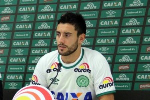 Alan Ruschel, jugador del Chapecoense.
