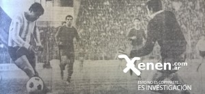 Martinoli busca la gambeta ante la salida de Righi. Banfield cantó 38 en el sur. 