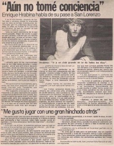 ldt 1983 hRABina a San Lorenzo