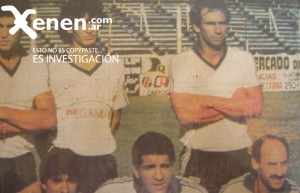 Vistiendo la camiseta de un grande en tiempos difíciles. Quilmes campeón 1987. Compañeros de la talla del Indio Gómez, Beto Pascutti y Omar Humberto Catalán.