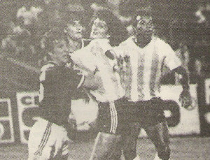 Rubén Tanucci y Jorge Cruz Cruz, dos puntales de aquel Racing cordobés.