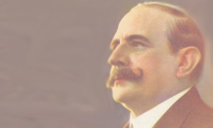 Ricardo Aldao. Hombre de la política y el fútbol. Designado titular del Comité Olímpico Argentino en 1924. 