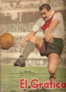 Una de las mayores glorias de nuestro fútbol: José Manuel Moreno. 